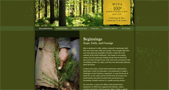Desktop Screenshot of anniversary.wfpa.org